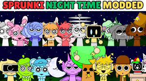 Sprunki Night Time Modded 20