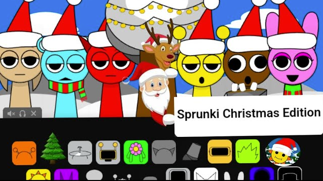 Sprunki but Its Christmas